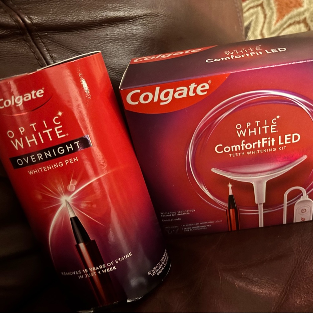 New Colgate whitening system bundle